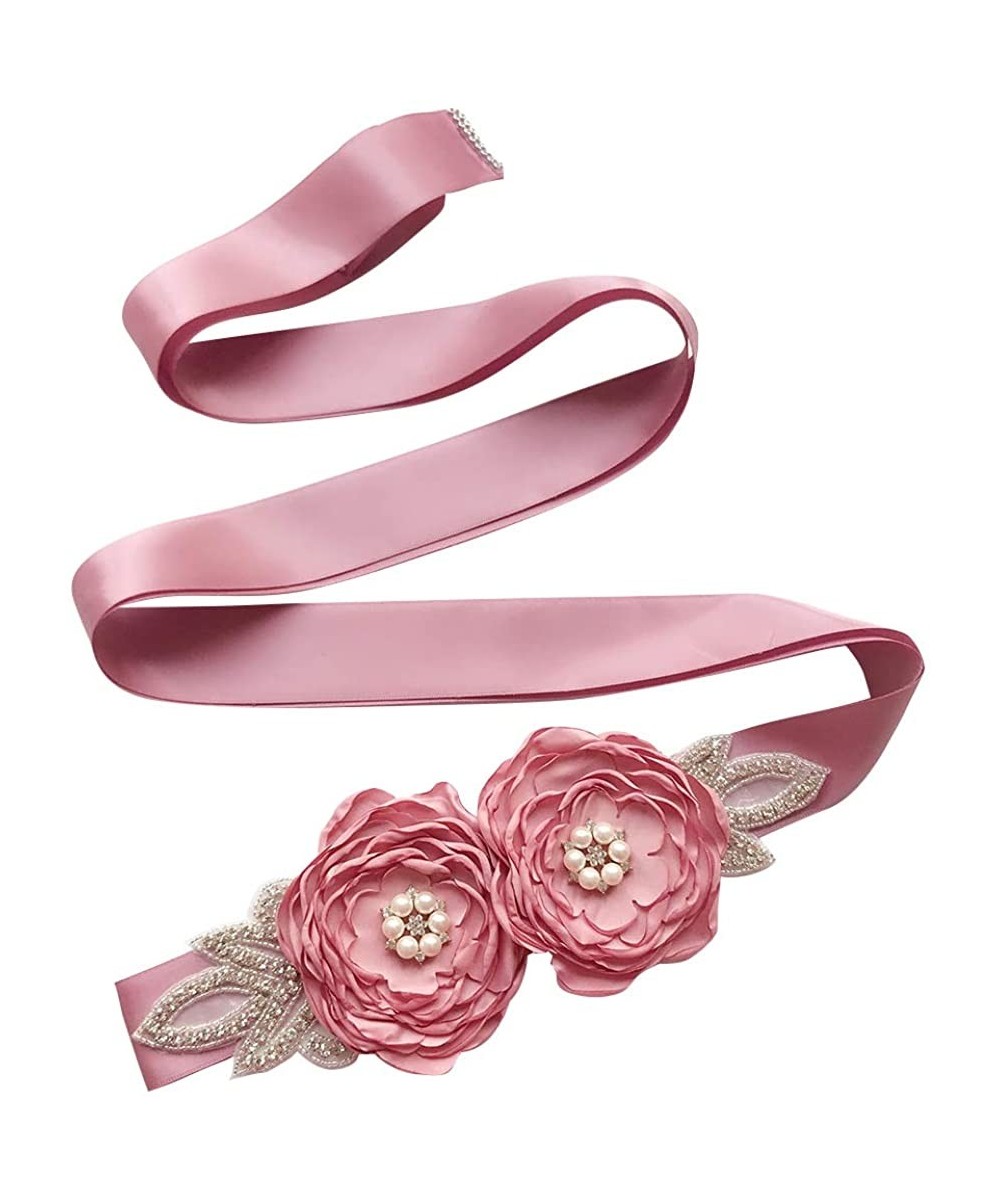 Headbands Maternity Flower Floral Pregnancy Photography - Deep Pink-03 - CK18NY9ZNZW $16.31
