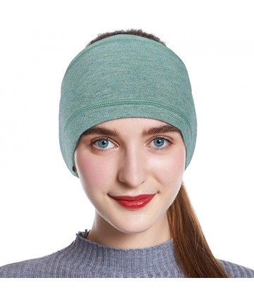 Headbands Headbands Stretch Earmuffs Wear Full - Green - CJ18Y95HC54 $22.30