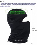 Balaclavas Balaclava Windproof Ski Mask Motorcycle Neck Breathable Tactical Hood Travelling Outdoor Sports - 3pack-1 - CD180D...