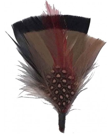 Fedoras Side Feather for Hats & Fedoras - Tan10 - C718HWQ7702 $15.31