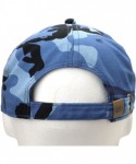 Baseball Caps 12-Pack Wholesale Classic Baseball Cap 100% Cotton Soft Adjustable Size - Bluesky Camo - CQ18E6LK98Y $70.77