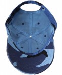 Baseball Caps 12-Pack Wholesale Classic Baseball Cap 100% Cotton Soft Adjustable Size - Bluesky Camo - CQ18E6LK98Y $70.77