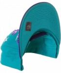 Baseball Caps Unisex Flat Bill Visor Flag Bear Adjustable Plastic Snapback Hat Cap - Blue - CX110MRLF25 $18.62