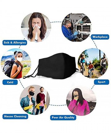 Balaclavas Women Men Face Cover Cover Muffle Anti Dust Mouth with Adjustable Earloop Face-Mask - This Fake Coca-cola-1 - CM19...