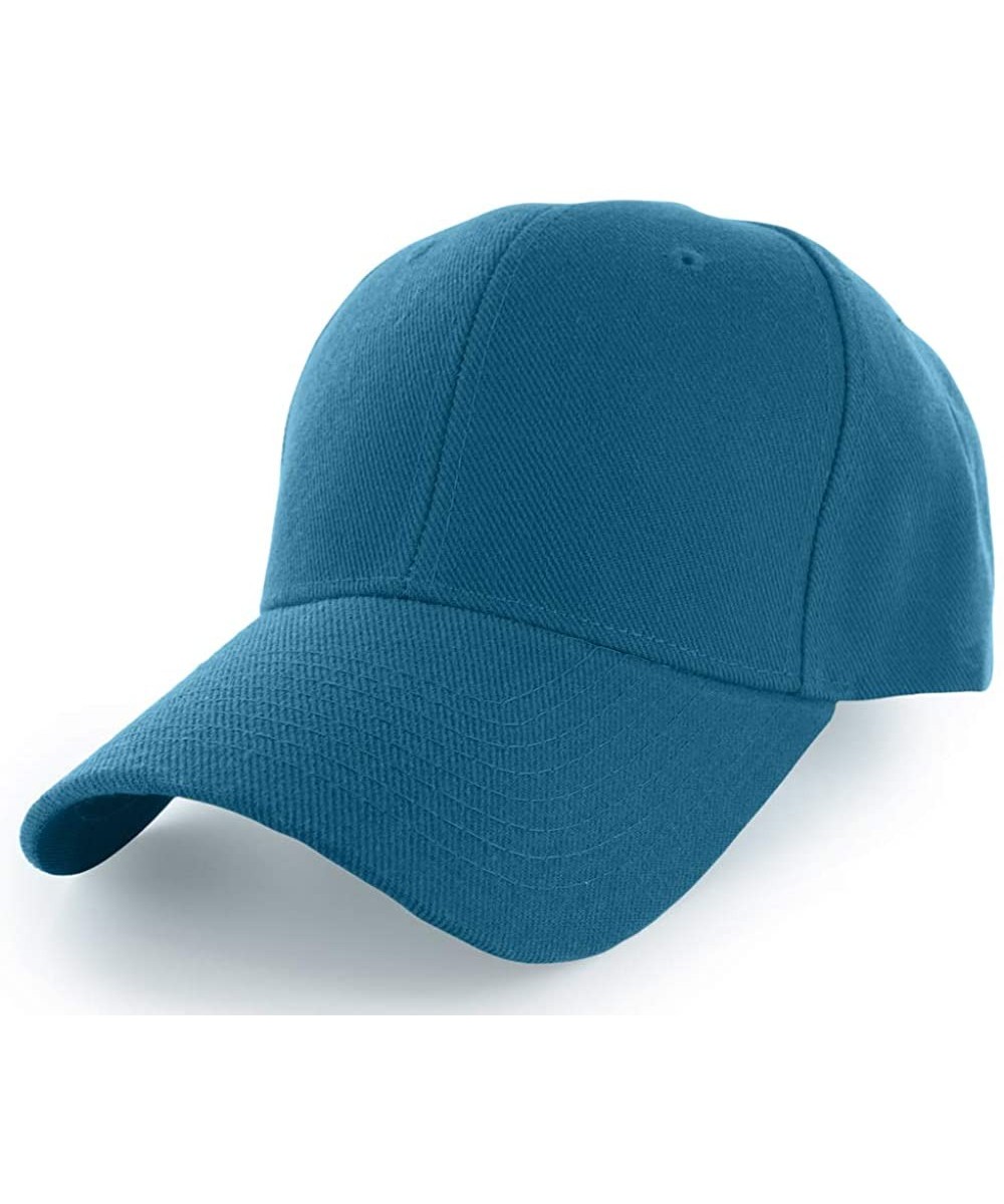 Baseball Caps Plain Baseball Cap Adjustable Men Women Unisex - Classic 6-Panel Hat - Outdoor Sports Wear - C618HDCW67E $11.99