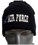 Skullies & Beanies Black United States Air Force Cuffed Beanie Hat Cap Toboggan New Gift Military WCAP010 - CV18KZSL2WR $23.28