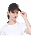 Baseball Caps Ponytail Baseball Cap for Women- Baseball Cap High Ponytail Hat for Women- Adjustable - C618QXKZNGD $20.22