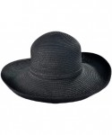 Sun Hats Traveler Sun Hat - Black - CU11JQPVYAV $39.63