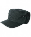 Newsboy Caps Basic GI Cadet Hats - Black - CJ111PTNF7R $12.17