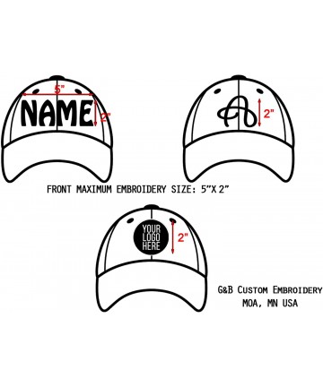 Visors Custom Hat 6277 and 6477 Flexfit caps Embroidered. Place Your Own Logo or Design - Melange Light - CC188Y34EAE $39.27