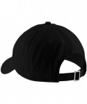 Baseball Caps Stay Weird Embroidered 100% Cotton Adjustable Strap Cap - Black - CW12IZJVY1X $24.32