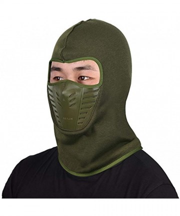 Balaclavas Balaclava Face Mask Cycling Mask- Anti-dust Windproof Outdoor Sport Mask for Motorcycle and Cycling - Army Green -...