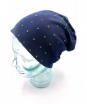 Baseball Caps New York- Women's Fashion Lightweight Beanie with Multi Stones - Navy - CL18UED9Q3W $38.40
