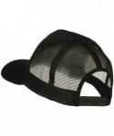 Baseball Caps New York State Police Patched Mesh Back Cap - Black - CL11ND5873X $27.90