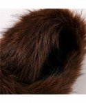 Headbands Faux Fur Headband for Women Winter Earwarmer Earmuff Hat Ski - Brown - C218ECRRM2I $13.21