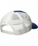 Baseball Caps Hats - Snapback- Flexfit- Bucket and Knit - Royal/White - C7120OX08RJ $39.81