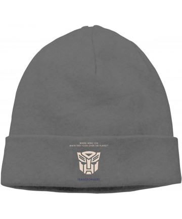 Skullies & Beanies Mens & Womens Transformers Age Of Extinction Skull Beanie Hats Winter Knitted Caps Soft Warm Ski Hat Black...