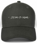 Skullies & Beanies Jesus-is-King-Kanye-west-Cap Unisex Hip-hop Cap Adjustable Truck Driver Hats - Jesus is King-10 - CK18ZLIH...