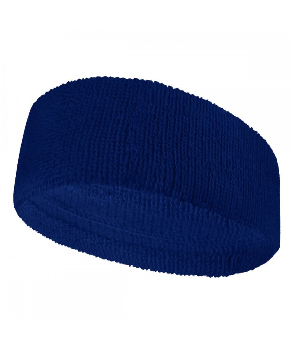 Headbands 3 inch wide headband for fashion spa sports use- BLUE (1 Piece) - BLUE - CG11HI1F2I1 $11.79