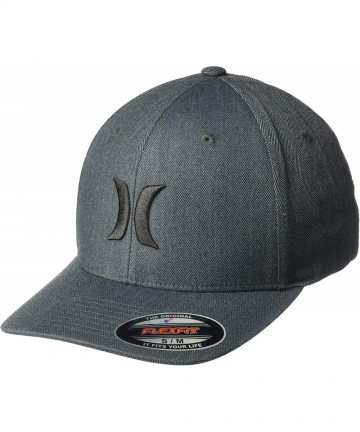 Baseball Caps Men's Black Textures Baseball Cap - Black/Black (Herringbone) - C218L3WWSGR $47.51