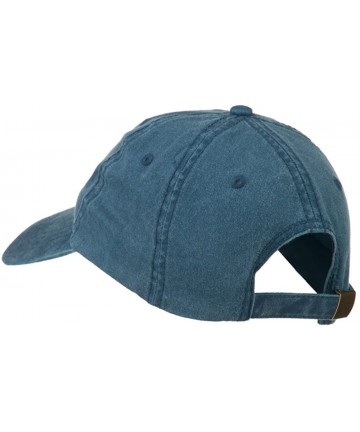 Baseball Caps Film Crew Embroidered Washed Cap - Navy - CA18WNULNQ4 $33.10