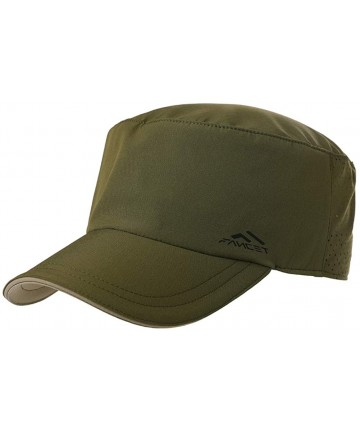 Baseball Caps UPF50 Quick-Dry Baseball Cap Free-Size Trucker Sun Dad Hat Hiking Outdoor Unisex - 00657_army Green - CS18RXXR2...