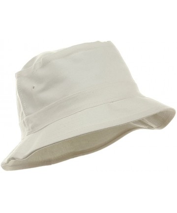 Bucket Hats Fishing Hats (03)-White for Hiking Camping Golf Sun Block (S/M) W12S44C - C71118P36XV $20.83