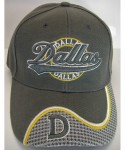 Baseball Caps Dallas Men's D Netting Adjustable Baseball Cap - Gray - CA17WYNO480 $16.03