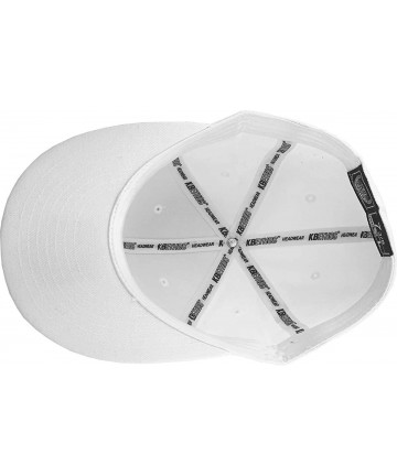 Baseball Caps The Real Original Fitted Flat-Bill Hats True-Fit - 04. White - CT11JEI055B $16.92