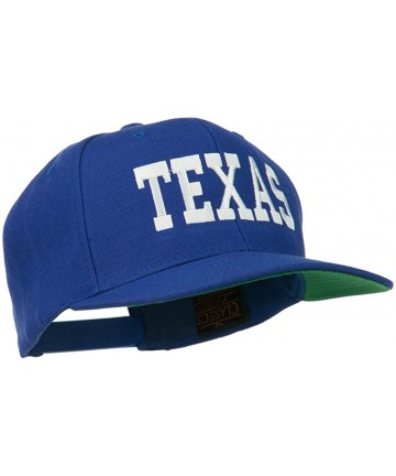 Baseball Caps College Texas Embroidered Snapback Cap - Royal - CM11ND5PJZH $38.43