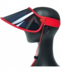 Fedoras Sun Visor Hat Adjustable Headband Solar- Face Shield Wide Brim UV Protection- DHL Express Shipments - CZ197CA4UNC $53.44
