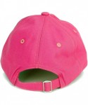 Baseball Caps Embroidered Baseball Hat - Felines in the Garden - CZ18OCOQKX2 $28.03