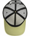 Baseball Caps Hard Mesh Back Positive Lifestyle- Fatigue Green- One Size - C418GES4LR2 $33.00