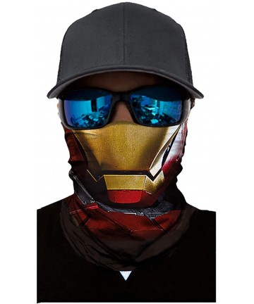 Balaclavas Face Mask Seamless Rave Bandana Dust Wind Sun UV Protection Neck Gaiter Mask Headwear Balaclava Face Scarf - C9198...