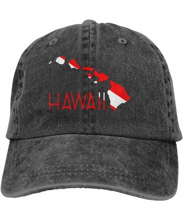 Baseball Caps 2 Pack Vintage Baseball Cap- Unisex Hawaii Scuba Dive Flag Adjustable Baseball Hats Low-Profile Design - Black ...