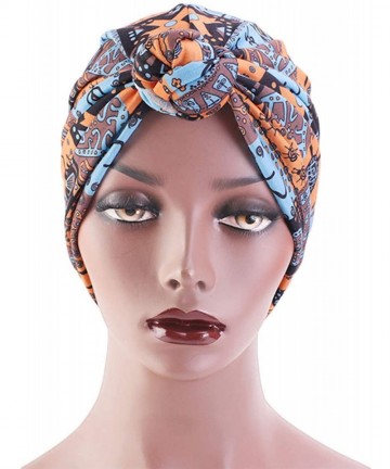 Skullies & Beanies Women Turban Hat Hair Wrap African Jersey Magic Headband Turbans Headwrap Bohemian Boho Chemo Cap - C118Y4...