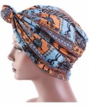 Skullies & Beanies Women Turban Hat Hair Wrap African Jersey Magic Headband Turbans Headwrap Bohemian Boho Chemo Cap - C118Y4...