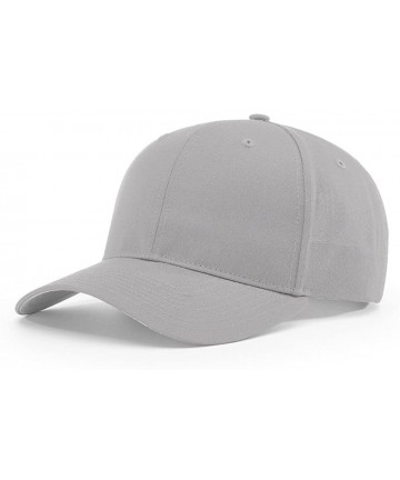 Baseball Caps 212 PRO Twill Snapback Flex Baseball HAT Blank FIT Cap - Grey - CE186A3ES3D $12.47