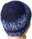 Skullies & Beanies Winter Beanie Cap 100% Icelandic Wool Unisex 2 Ply Knitted - C61887O9UZ0 $48.50