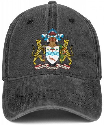 Baseball Caps Unisex Baseball Cap Cowboy Hat Flag Map of Jamaica Dad Hats Trucker Hat - Guyana National Emblem-2 - CA18W0I0I4...