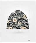Skullies & Beanies Chemo Cancer Sleep Scarf Hat Cap Cotton Beanie Lace Flower Printed Hair Cover Wrap Turban Headwear - C5196...