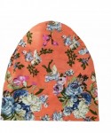 Skullies & Beanies Women's Baggy Slouchy Beanie Chemo Hat Cap Scarf - 2 Pack-pattern a - CX18UIGLGKQ $18.12