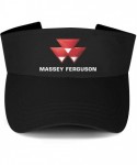 Visors Sun Sports Visor Hat McLaren-Logo- Classic Cotton Tennis Cap for Men Women Black - Massey Ferguson - CT18AKNR7WD $25.34