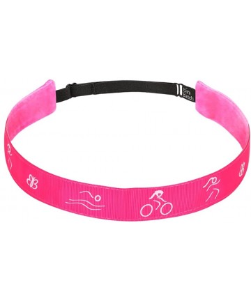 Headbands Non Slip Headbands for Girls - BaniBands Sports Headband - No Slip Band Design - Triathlon-hot Pink - CW11DZY2VZ7 $...
