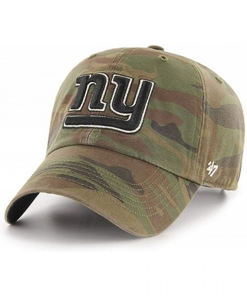 Baseball Caps New York Giants Clean Up Camo Hat - Sandalwood - C118ZO03WQS $29.13