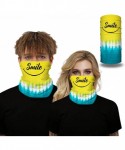 Balaclavas Tie Dye Print Headband Bandana Scarf Neck Warmer Headwear Balaclava for Sports - All Smile - C8199XO6M9G $14.11