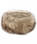Cold Weather Headbands Winter Faux Fur Headband for Women - Like Real Fur - Fancy Ear Warmer - Siberian Wolf - CL127132FT9 $2...