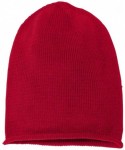 Skullies & Beanies SP19 - Oversized Beanie - Red - CL12NU4974T $30.05