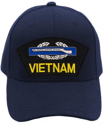 Baseball Caps Combat Infantryman Badge - Vietnam Hat/Ballcap Adjustable One Size Fits Most - Navy Blue - CR18OA9Q766 $32.75