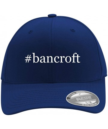 Baseball Caps Bancroft - Men's Hashtag Flexfit Baseball Cap Hat - Blue - CY18UAXI305 $27.87
